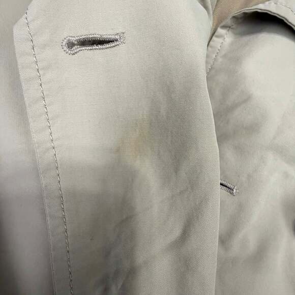 Gap Women's Medium Tan Double-Breasted Belted Trench Coat - Picture 14 of 14